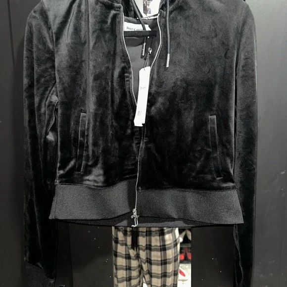 Juicy Couture Black Velvet Women's sweater - Picture 6 of 6